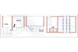 濕噴砂房示意圖